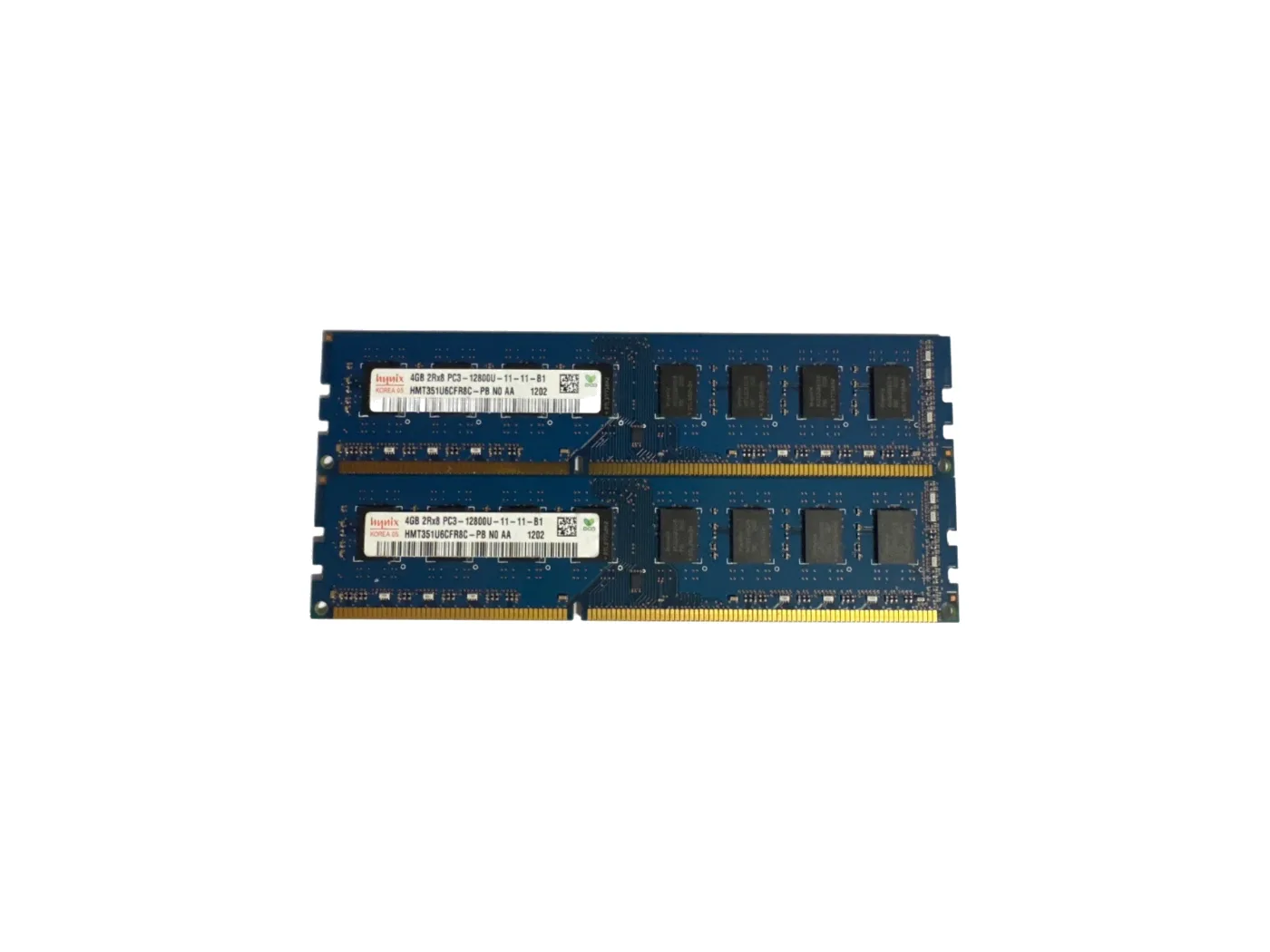 Hynix Korea 05 - 8 GB (2x 4 GB) DDR3 Desktop RAM UDIMM PC3-12800U