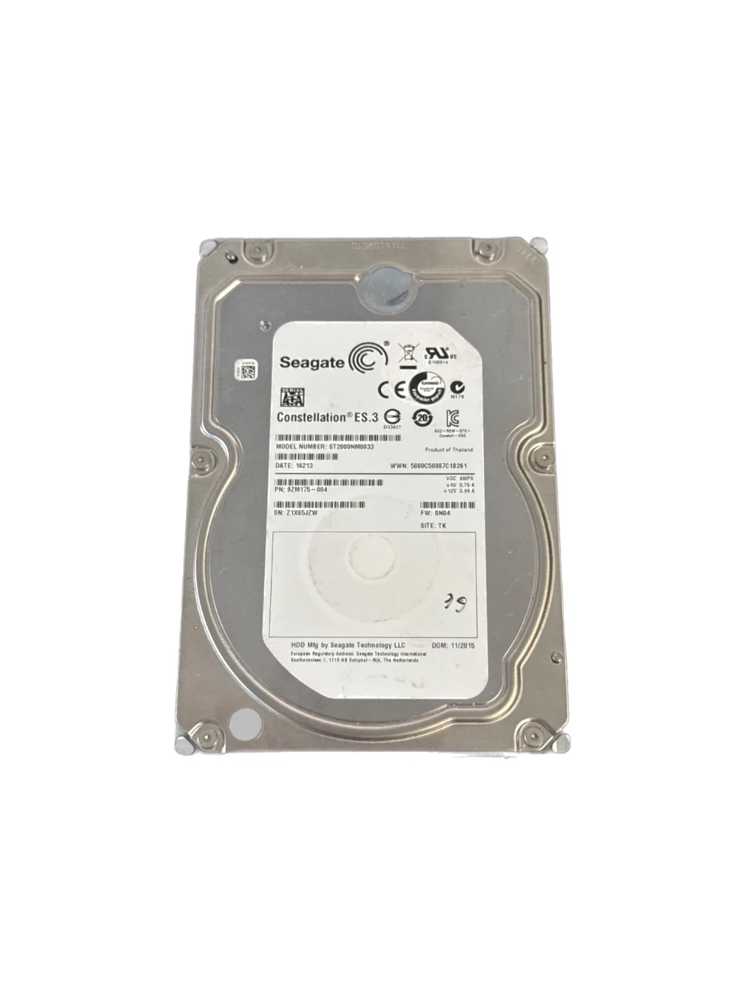 Seagate Constellation ES.3 2 TB (2000 GB) 3.5" SATA