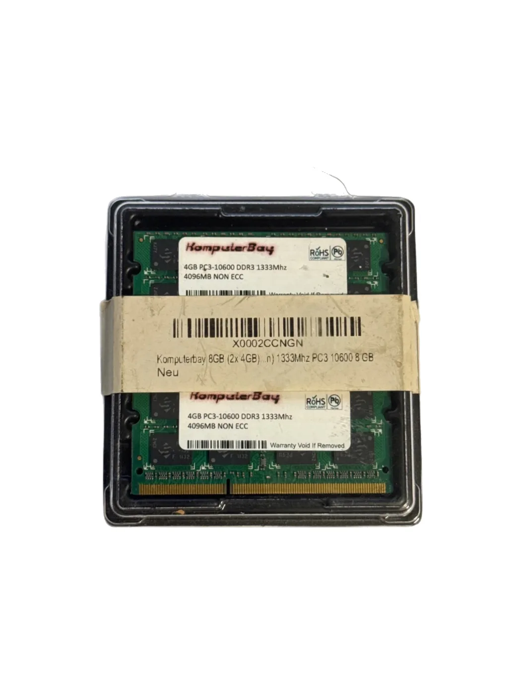 Komputerbay 8 GB DDR3-1333 SO-DIMM RAM (2x 4 GB Kit)