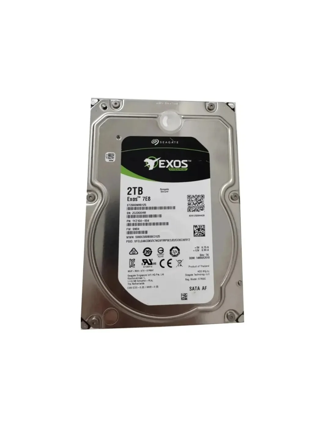Seagate Exos 7E8 2TB SATA 3.5" Festplatte